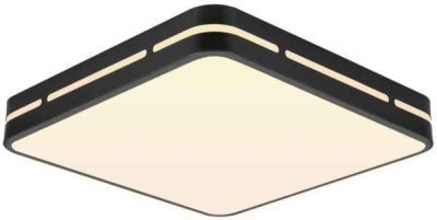 Immax NEO LITE PERFECTO Smart - stropní svítidlo čtverec, černé 30cm, 24W, Tuya, Wi-Fi