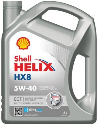 Motorový olej Shell Helix HX8 ECT 5W-40, 5L