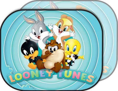 Clona sluneční na boční okno LOONEY TUNES 2ks Compass CZ10970