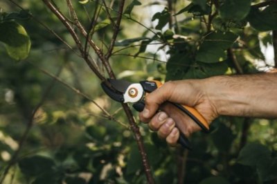 Fiskars jednočepelové zahradní nůžky Solid P361