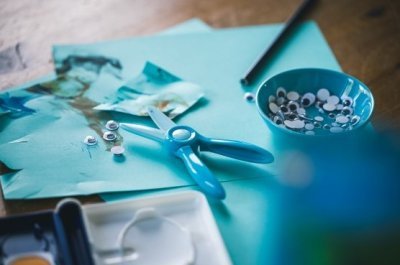 Fiskars první nůžky pro děti tyrkysové