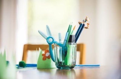 Fiskars první nůžky pro děti tyrkysové