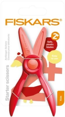 Fiskars první nůžky pro děti červené