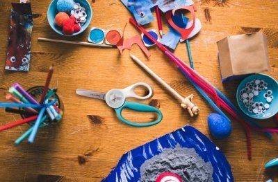 Fiskars dětské nůžky Magic Morph 13 cm, štěně
