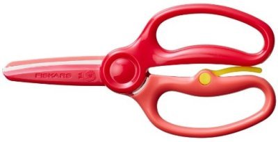 Fiskars červené nůžky pro děti 1064067