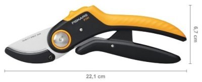 Fiskars jednočepelové zahradní nůžky Plus P741
