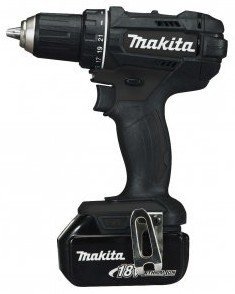 Aku vrtací šroubovák černý Li-ion 18V/3,0 Ah Makita DDF482RFEB