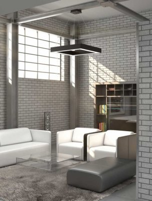 Immax NEO CANTO Smart - závěsné svítidlo 80x80cm 60W černé Zigbee 3.0