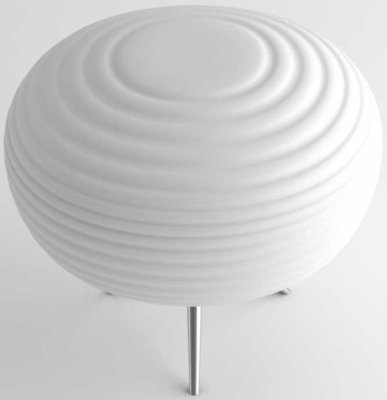 Immax NEO COCONO - stolní lampa bílé sklo 34x34cm bez zdroje a DO