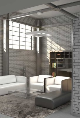 Immax NEO CANTO Smart - stropní svítidlo 80x80cm 60W bílé Zigbee 3.0
