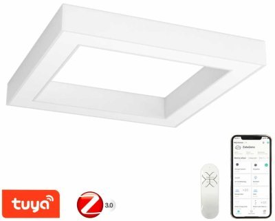 Immax NEO CANTO Smart - stropní svítidlo 80x80cm 60W bílé Zigbee 3.0