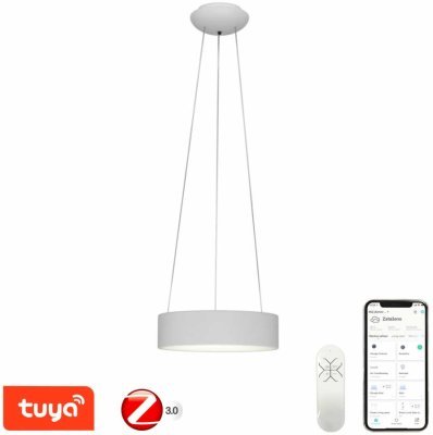 Immax NEO AGUJERO Smart - závěsné svítidlo 45cm 30W bílé Zigbee 3.0