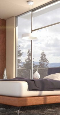 Immax NEO AGUJERO Smart - závěsné svítidlo 45cm 30W bílé Zigbee 3.0