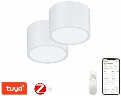 Immax NEO sada 2x RONDATE Smart - stropní svítidlo 15cm 12W bílé Zigbee 3.0 +DO