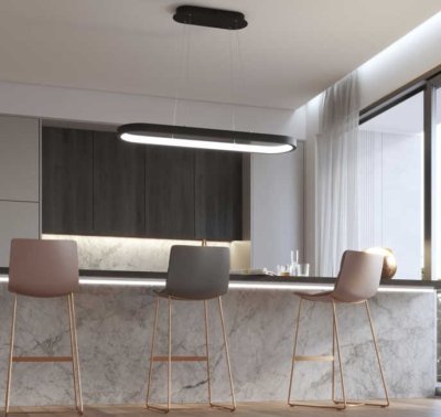 Immax NEO HIPODROMO Smart - závěsné svítidlo 120x30cm, 66W bílé Zigbee 3.0