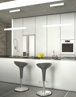 Immax NEO LISTON Smart - závěsné svítidlo 118cm 18W bílé Zigbee 3.0