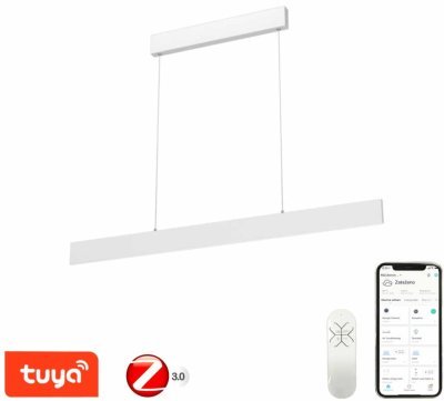 Immax NEO LISTON Smart - závěsné svítidlo 118cm 18W bílé Zigbee 3.0