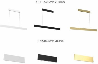 Immax NEO LISTON Smart - nástěnné svítidlo 29cm 8W černé Zigbee 3.0