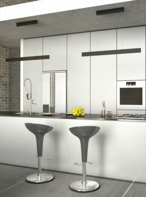 Immax NEO LISTON Smart - závěsné svítidlo, 118cm 18W černé Zigbee 3.0