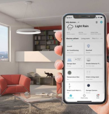 Immax NEO LIMITADO Smart - závěsné svítidlo 60cm 39W bílé Zigbee 3.0