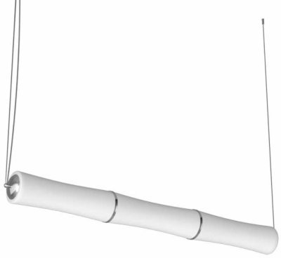 Immax NEO BAMBOOS Smart - závěsné svítidlo 135cm 45W bílé Zigbee 3.0 linear