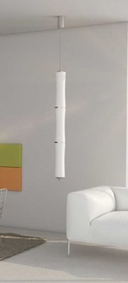Immax NEO BAMBOOS Smart - závěsné svítidlo 135cm 45W bílé Zigbee 3.0