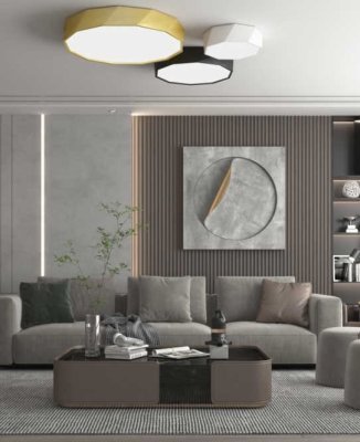 Immax NEO DIAMANTE Smart - stropní svítidlo 80cm 60W černé Zigbee 3.0