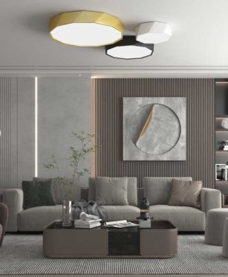 Immax NEO DIAMANTE Smart - stropní svítidlo 40cm 31W černé Zigbee 3.0