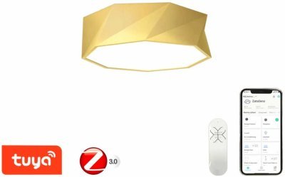 Immax NEO DIAMANTE Smart - stropní svítidlo 40cm W zlaté Zigbee 3.0