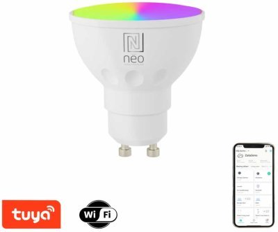 Immax NEO PARED Smart šedé bodové stropní nástěnné svítidlo venkovní GU10 RGB,CCT,Wi-Fi