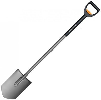 Fiskars teleskopický špičatý rýč Xact