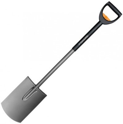Fiskars teleskopický rovný rýč Xact