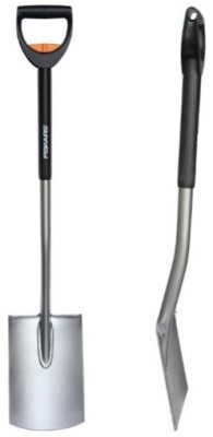 Fiskars teleskopický rovný rýč Xact