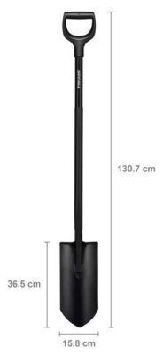 Fiskars špičatý rýč Ergonomic PRO drenážní
