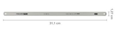 Fiskars list pro pilu na kov TrueTension 30 cm, 24 TPI