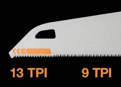 Fiskars ruční pila PowerTooth 50 cm, 9 TPI