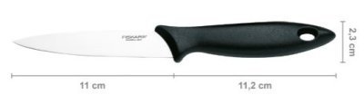 Fiskars okrajovací nůž Essential 11 cm