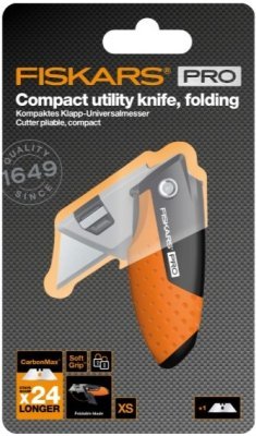 Fiskars univerzální nůž skládací CarboMax Compact