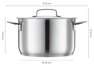 Fiskars hrnec All Steel 5L 1064752