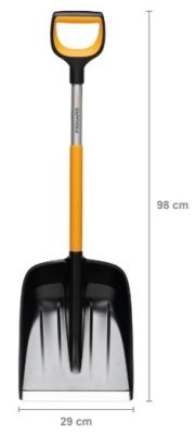Fiskars lopata na sníh do auta X-series 1057393