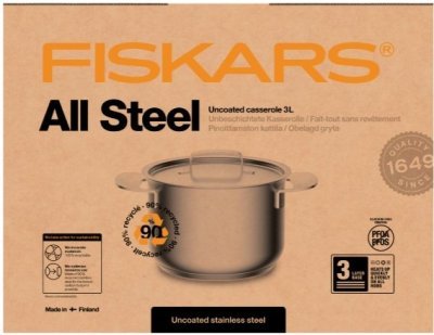 Fiskars hrnec All Steel 3L 1064751