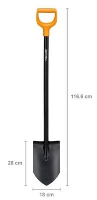 Fiskars špičatý rýč Solid