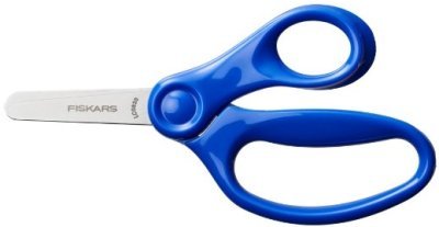 Fiskars dětské nůžky s tupou špičkou, modré