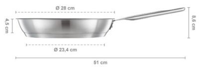 Fiskars pánev All Steel 28 cm 1064745