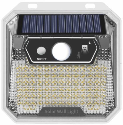 Immax - venkovní solární nástěnné LED osvětlení IMMAX PETTY s PIR čidlem, 3W