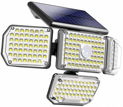 Immax - venkovní solární nástěnné LED osvětlení IMMAX CLOVER s PIR čidlem, 5W