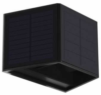 Immax - venkovní solární nástěnné LED osvětlení IMMAX WALL-3 se světelným čidlem, 2W