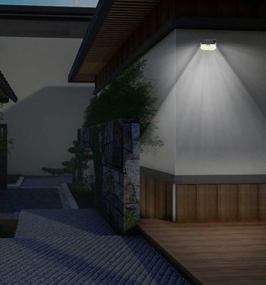 Immax - venkovní solární nástěnné LED osvětlení IMMAX SIDE s PIR čidlem, 4W