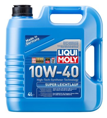 Motorový olej Liqui Moly Super Leichtlauf 10W-40, 4L