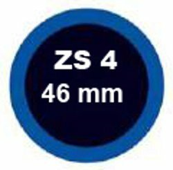 Záplaty FERDUS ZS 4 o 46 mm, balení 5 ks